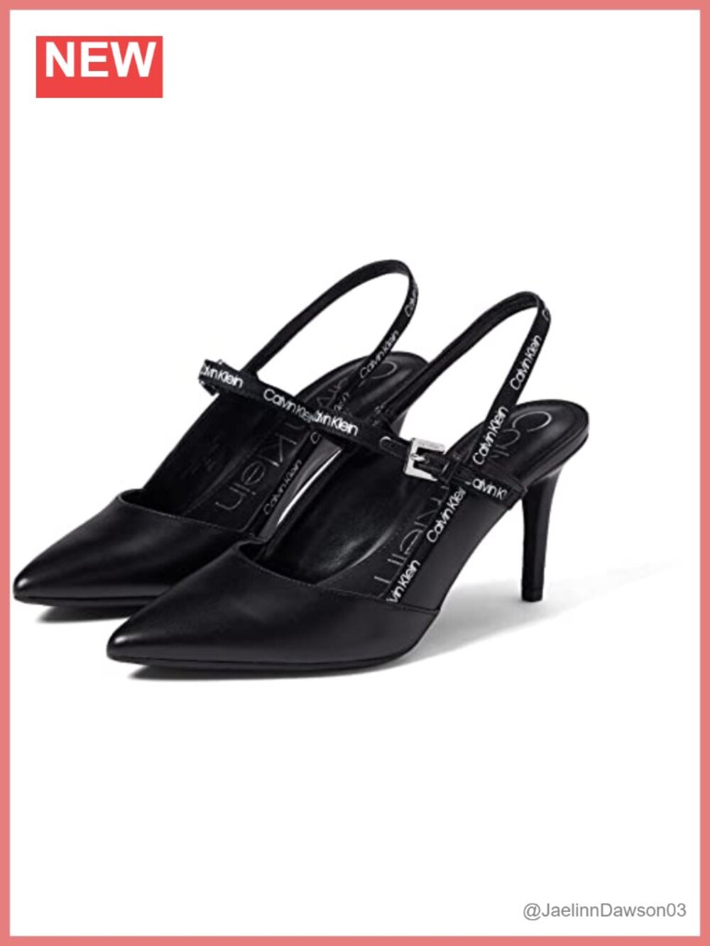 Calvin Klein Galexa Women's Stiletto Heels Black Size 10